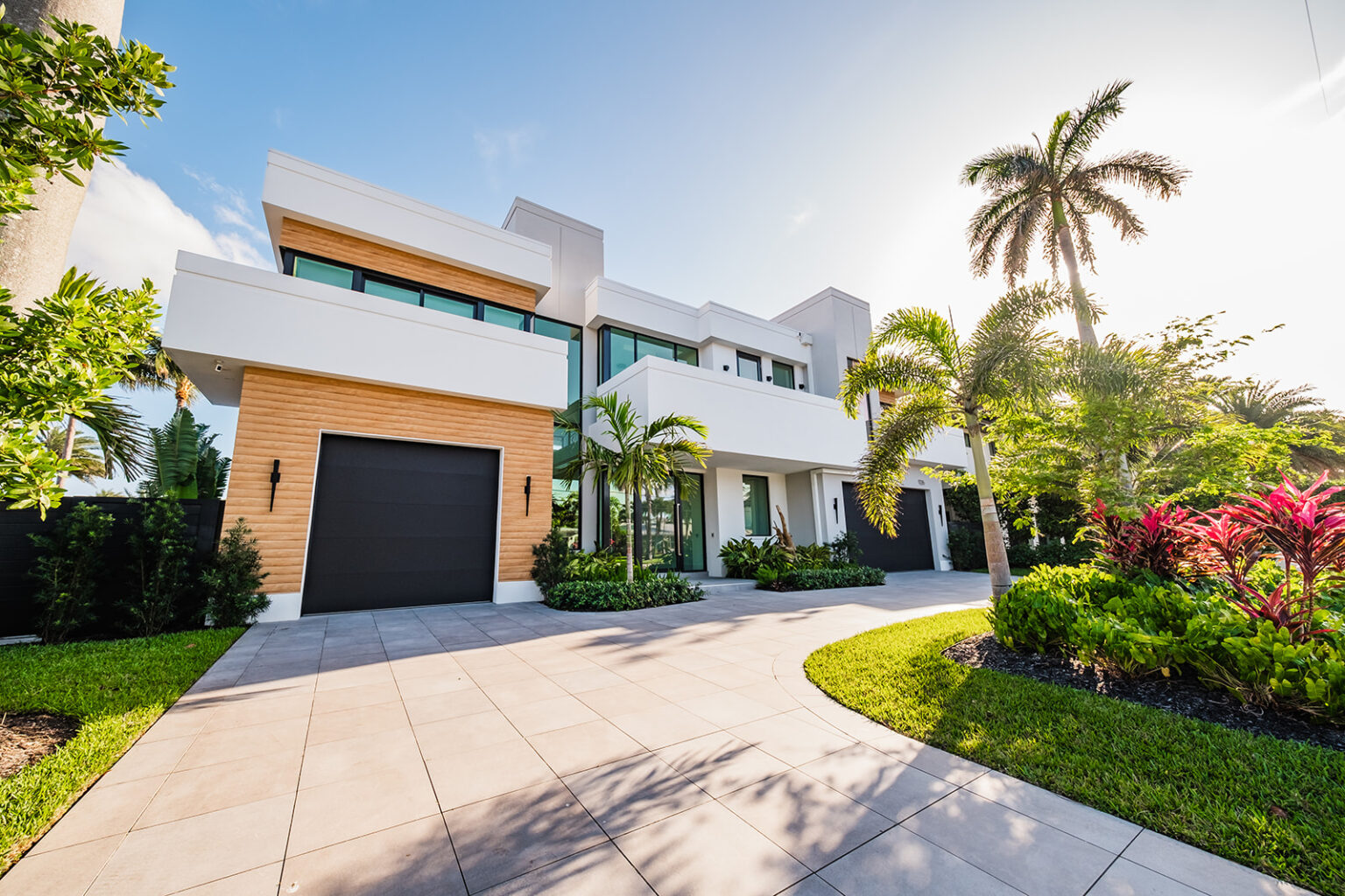 Custom waterfront home in Delray Beach, FL built by Snellman Construction