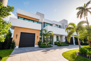 Custom waterfront home in Delray Beach, FL built by Snellman Construction